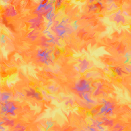 I'll Be A Sunbeam Painterly Texture Orange Cindy Sepp Quilting Treasures Cotton Fabric