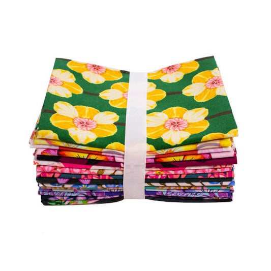 Iconic Fat Quarter Bundle 18"x21" 15pcs Anna Maria Parry Northcott Cotton Fabric NC-FQICONIC15-10