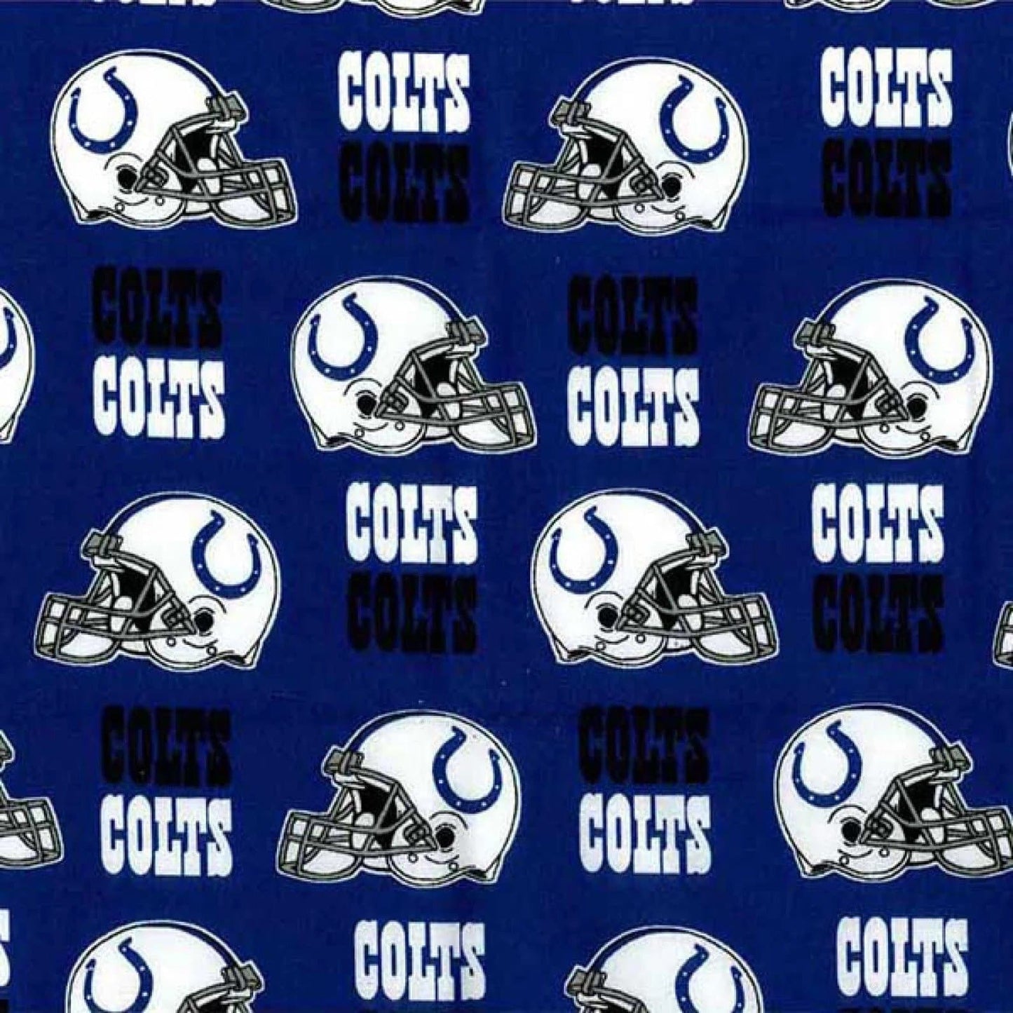 Indianapolis Colts NFL Football Fabric Traditions Cotton Fabric NFL-6006D