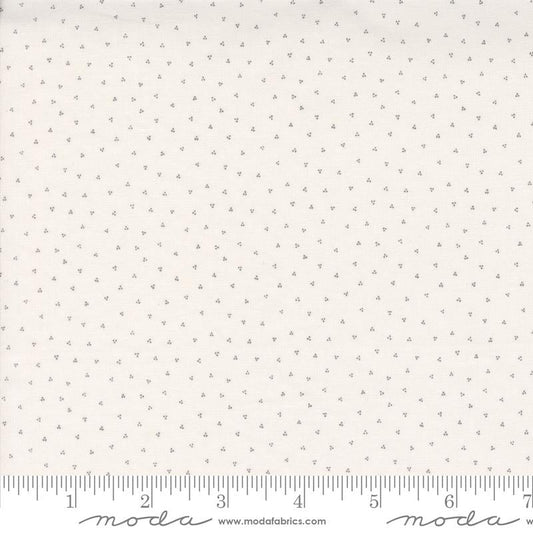 Itty Bitty BG Gatherings Dot Trio Blenders Grey Primitive Gatherings Moda Cotton Fabric