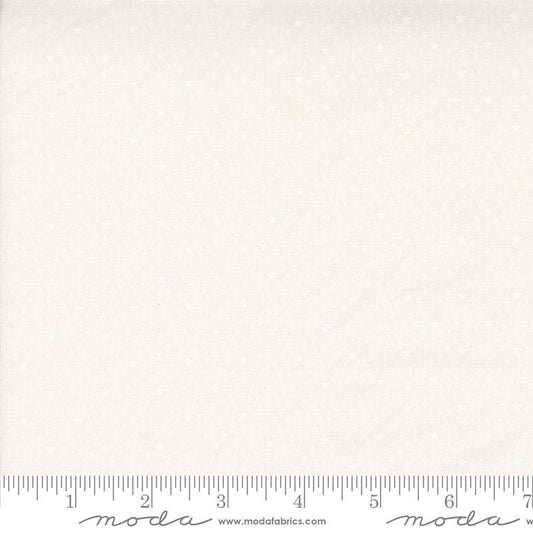 Itty Bitty BG Gatherings Starfields Blenders Stripe Off White on White Primitive Gatherings Moda Cotton Fabric
