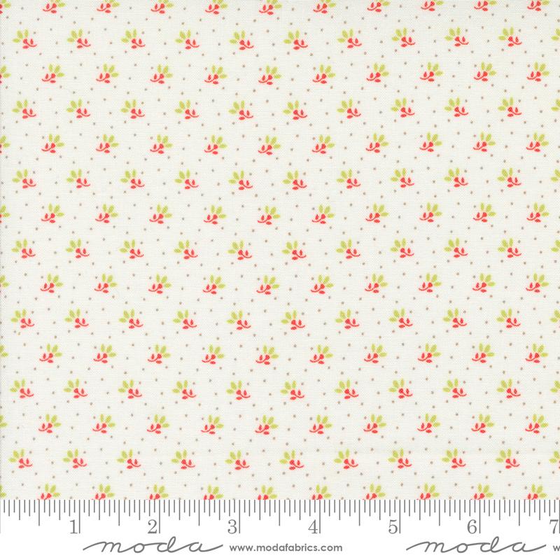 Jelly & Jam Ditsy Small Floral Dots Multi Fig Tree Co Moda Cotton Fabric MD-20498-11
