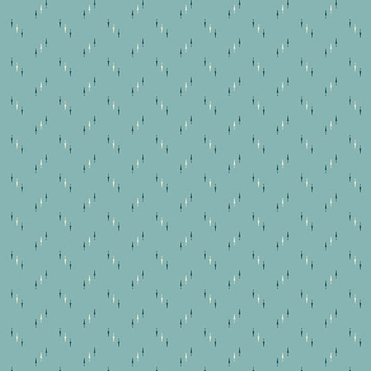 Jewelbox Arrowheads Sky Blue Candy Quilts Andover Fabrics Cotton Fabric AF-A-833-T