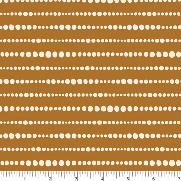 Jewelry Box Timeless String Gold Isoletto Design Phoebe Cotton Fabric