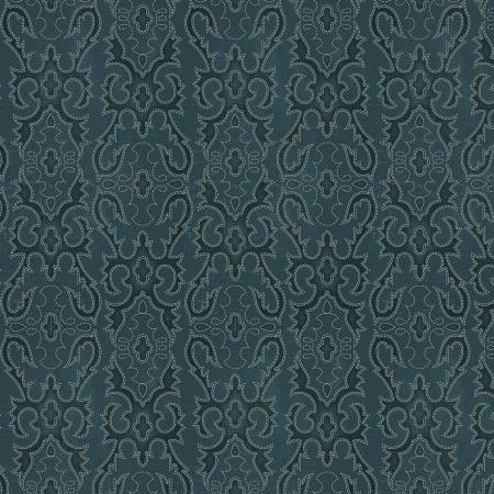 John Wayne American West Boot Stitching Navy Riley Blake Cotton Fabric RB-C16624-NAVY