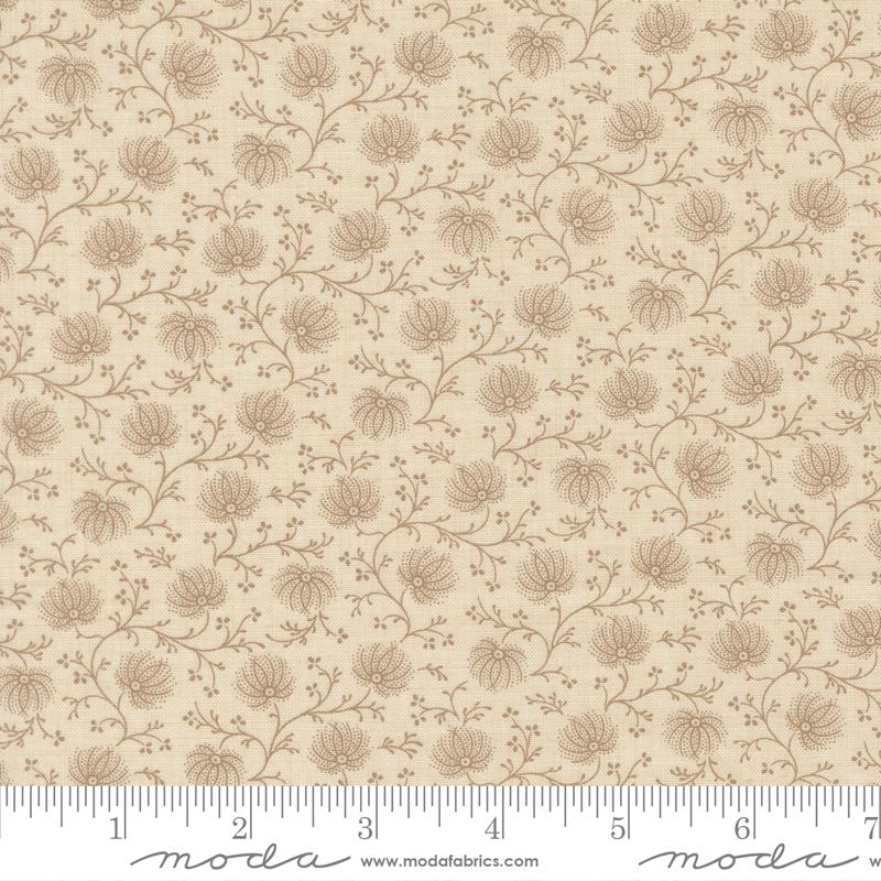 Joie De Vivre Campanule Pearl Roche French General Moda Cotton Fabric MD-13986-12