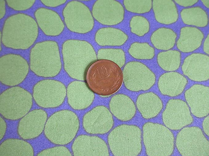 Jumble Moss Green Brandon Mably Classics Kaffe Fassett Collective Free Spirit Cotton Fabric FS PWBM053.MOSS
