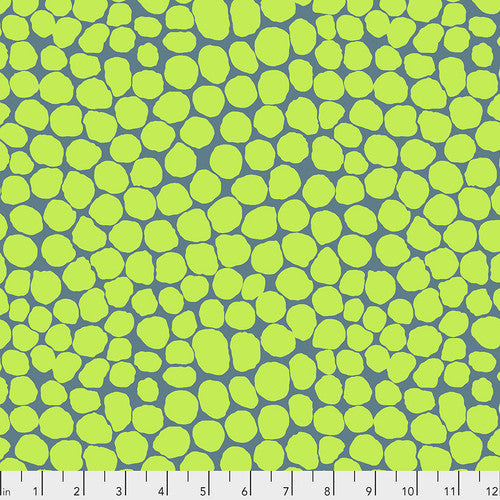 Jumble Lime Classics Kaffe Fassett Collective Free Spirit Cotton Fabric FS-PWBM053.LIME