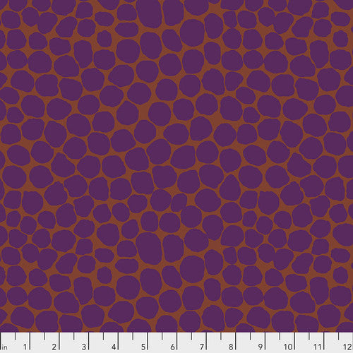 Jumble Prune Classics Kaffe Fassett Collective Free Spirit Cotton Fabric FS-PWBM053.PRUNE