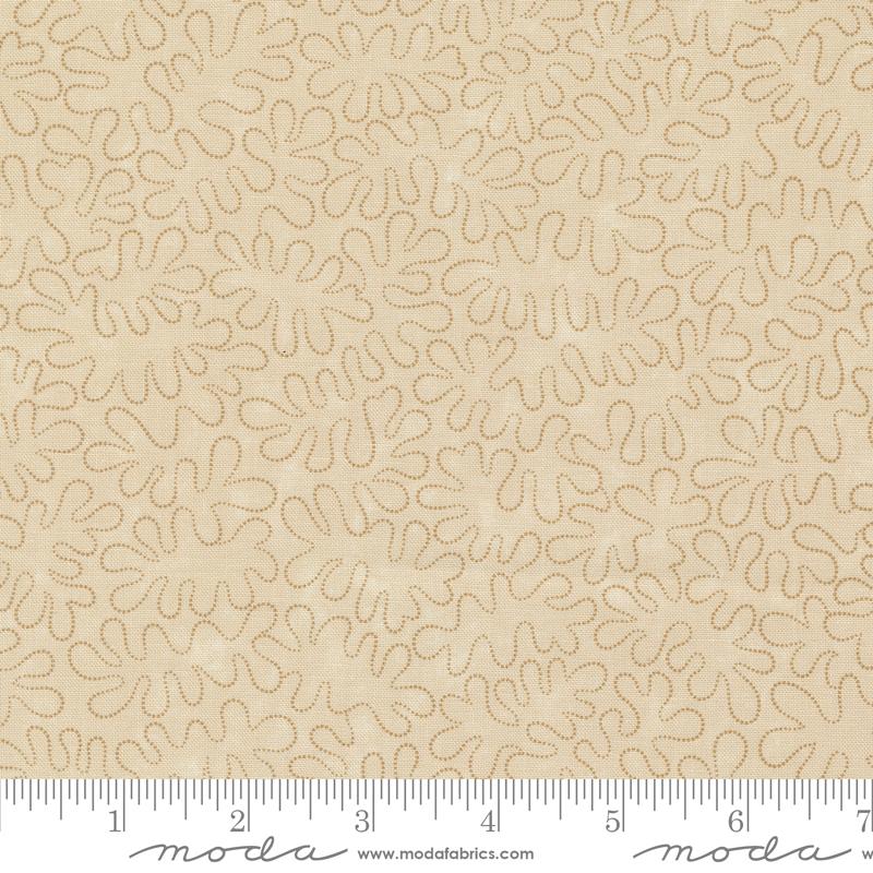 KT Favorites Backgrounds Blenders Meander Tonal in Dandelion Beige designed by Kansas Troubles Quilters for Moda 44 inches wide 100% Cotton Quilting Fabric