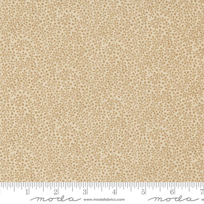 KT Favorites Backgrounds Faded Vines in Dandelion Beige designed by Kansas Troubles Quilters for Moda 44 inches wide 100% Cotton Quilting Fabric