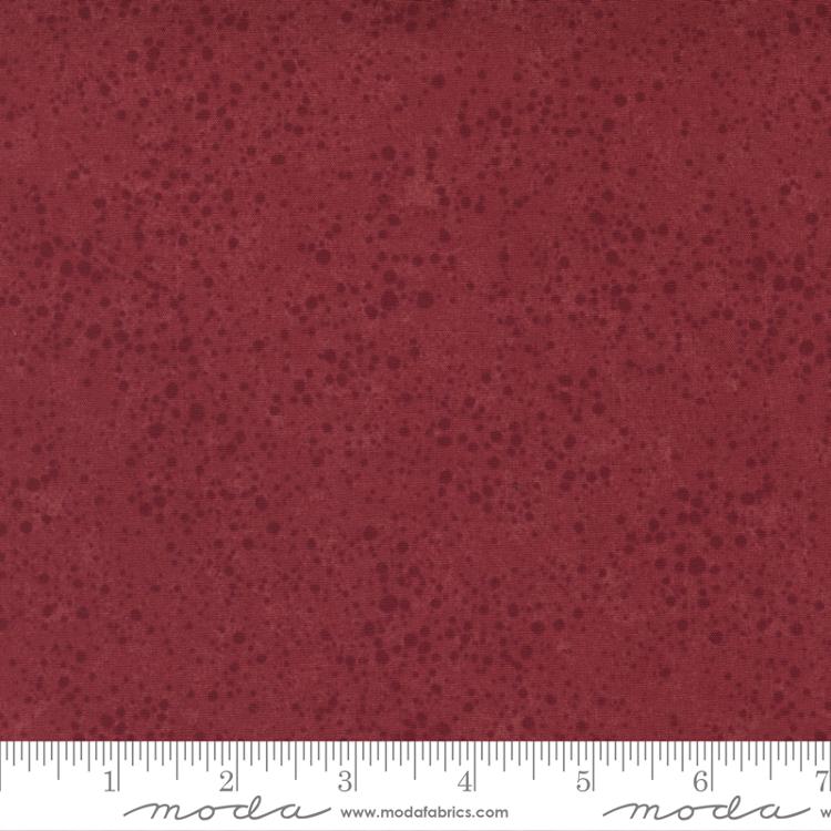 Kansas Troubles 108" Wideback Splatter Texture Red Kansas Troubles Quilters Moda Cotton Fabric MD-11167-23