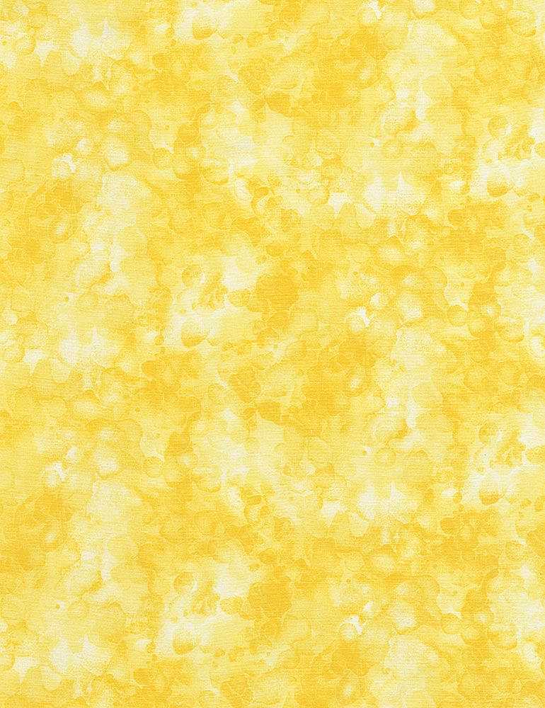 Kim Lemon Yellow Solid-ish Blender Cotton Fabric TT-C6100-Kim-Lemon