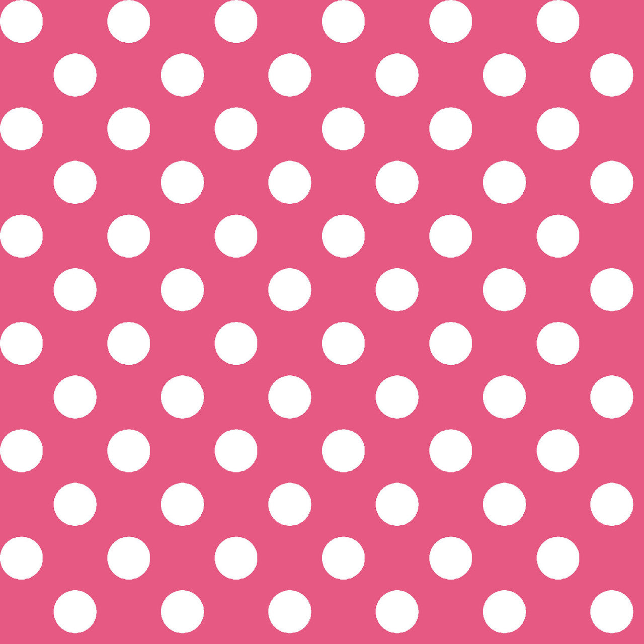 Kimberbell Basics Dots White Pink Kim Christopherson Maywood Studio Cotton Fabric MS-8216-P
