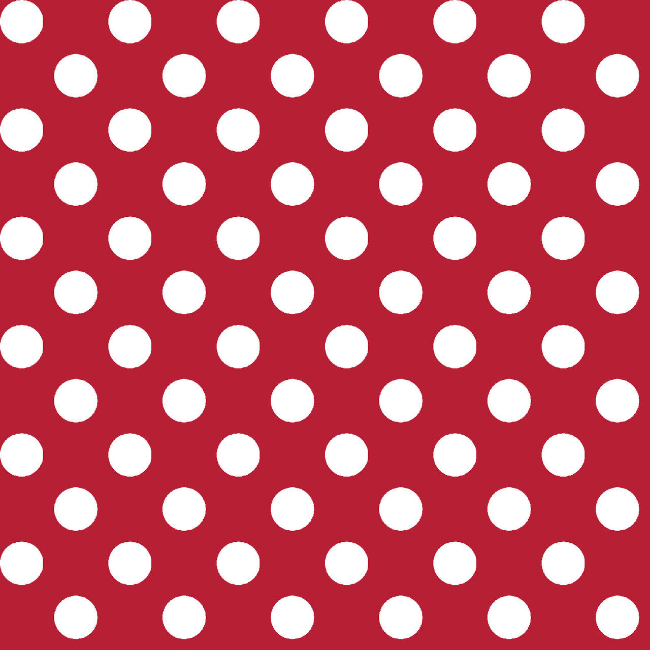 Kimberbell Basics Dots White Red Kim Christopherson Maywood Studio Cotton Fabric MS-8216-P