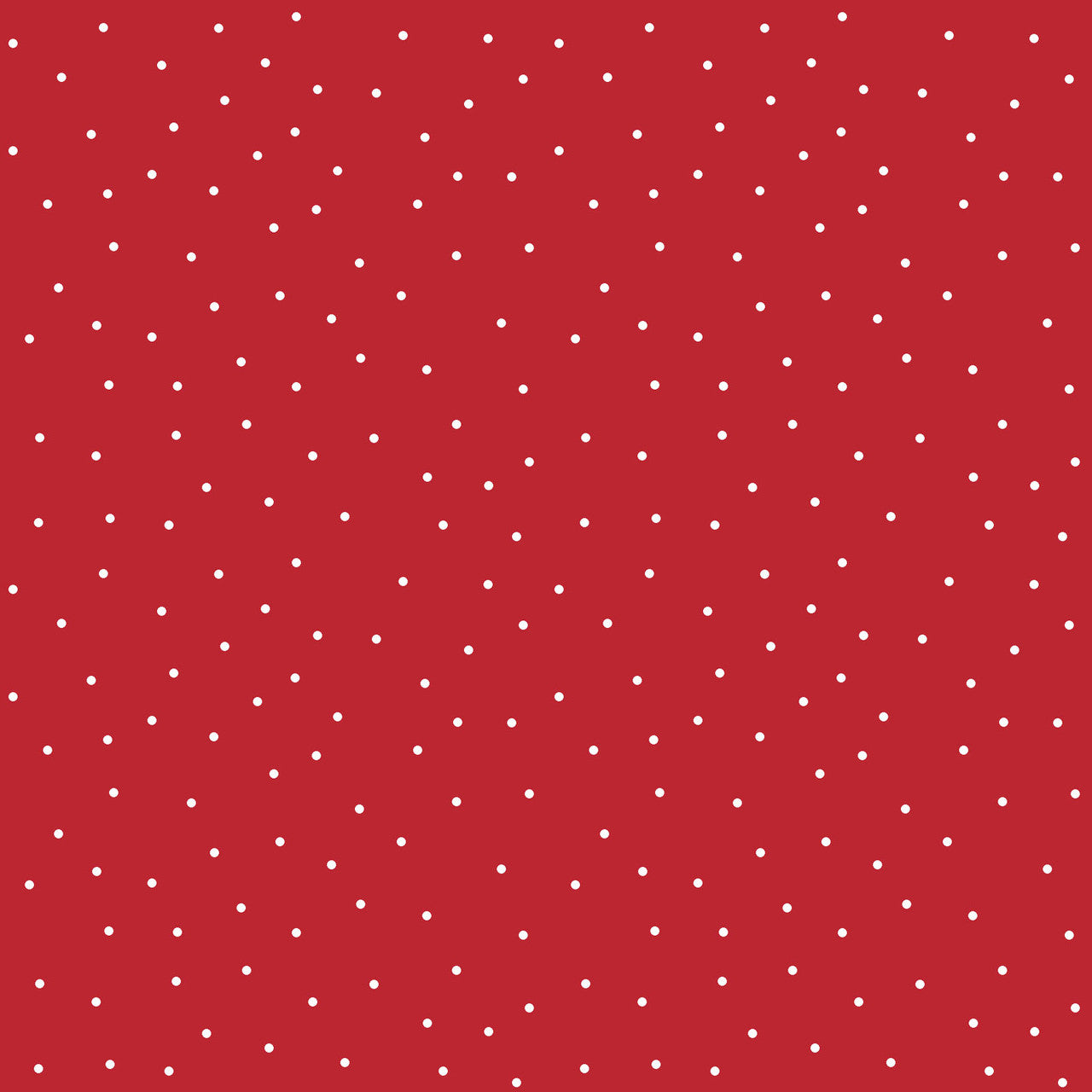 Kimberbell Basics Tiny Dots White Red Kim Christopherson Maywood Studio Cotton Fabric MS-8210-R2
