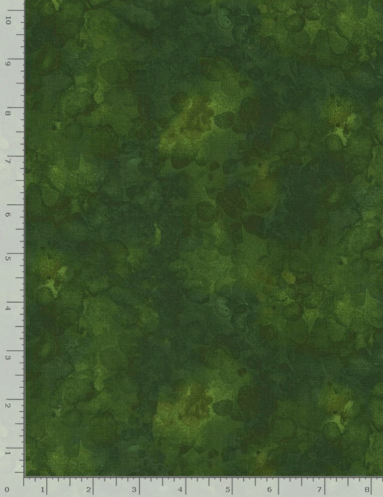 Forest Green Solid-ish Blender Kimberly Einmo Timeless Treasures Cotton Fabric TT-C6100-Kim-Forest