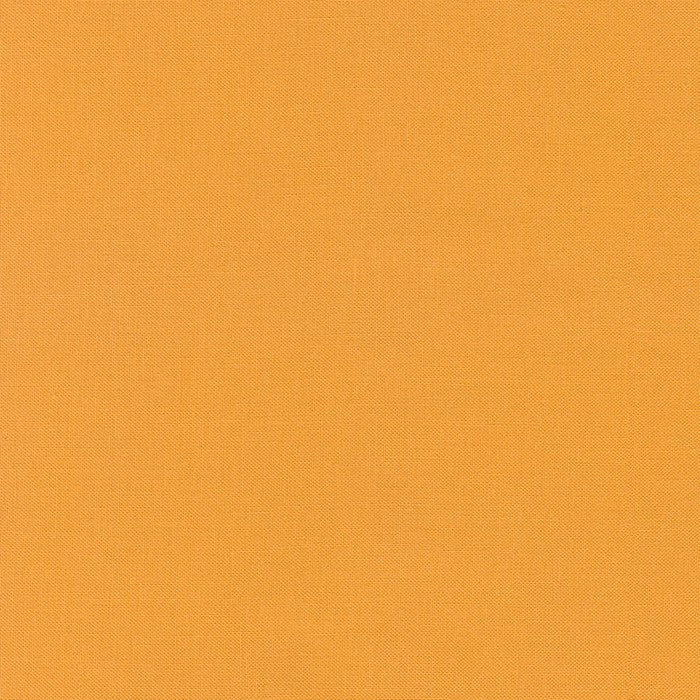 Kona Butterscotch Orange Yellow Solid Robert Kaufman Cotton fabric Kona-Butterscotch K001-349