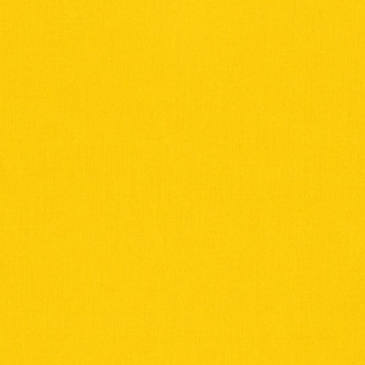 Kona Canary Yellow Solid Robert Kaufman Cotton Fabric Kona Canary K001-26