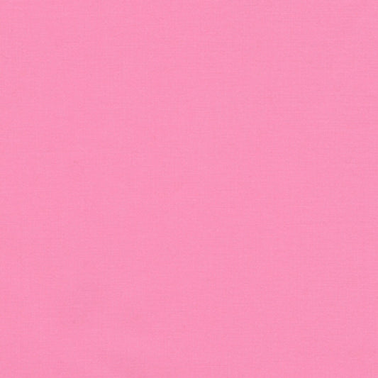 Kona Carnation Pink Solid Robert Kaufman Cotton Fabric Kona-Carn K001-141