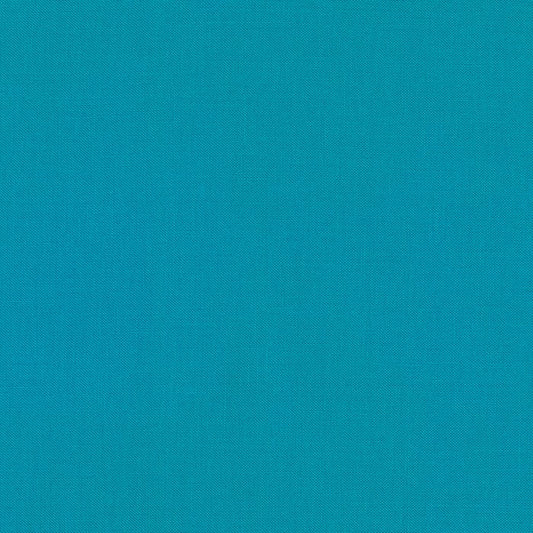 Kona Cyan Blue Green Solid Robert Kaufman Cotton Fabric Kona Cyan K001-151