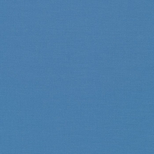 Kona Evening Blue Solid Robert Kaufman Cotton Fabric KONA EVENING K001-195