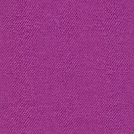 Kona Geranium Purple Solid Robert Kaufman Cotton Fabric Kona-Geranium-K001-473