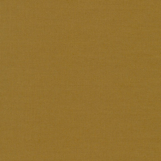 Kona Leather Brown Solid Robert Kaufman Cotton Fabric Kona-Leather-K001-178