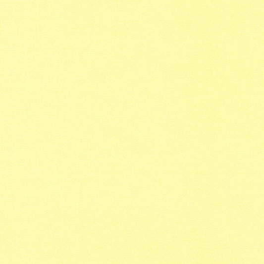 Kona Lemon Ice Yellow Solid Robert Kaufman Cotton Fabric Kona-Lemon-K001-1846