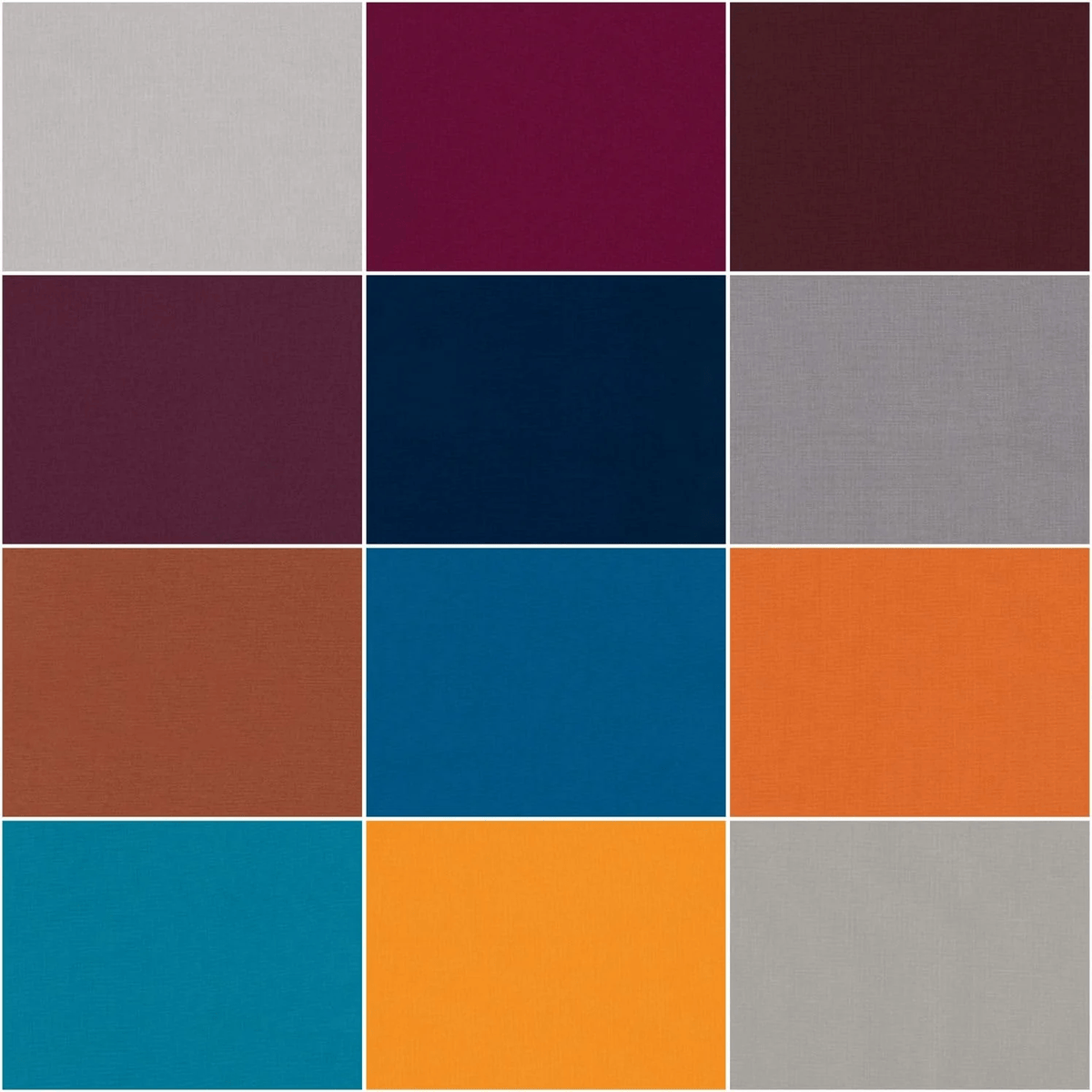 Kona Tuscan Skies Solids 2.5" Strips Jelly Roll 40 pcs Robert Kaufman Cotton Fabric Kona-RU-785-40 | US Fabric Shop
