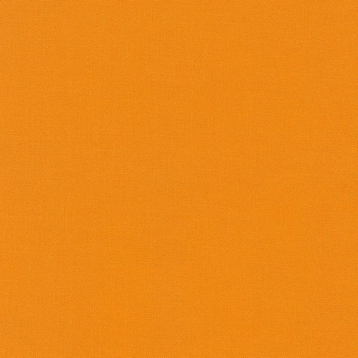 Kona Saffron Orange Solid Robert Kaufman Cotton Fabric Kona-Saffron-K001-1320