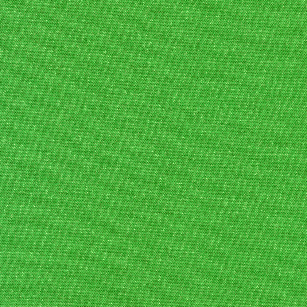 Kona Sheen Green Shimmer Metallic Robert Kaufman Cotton Fabric RK-K106-1929