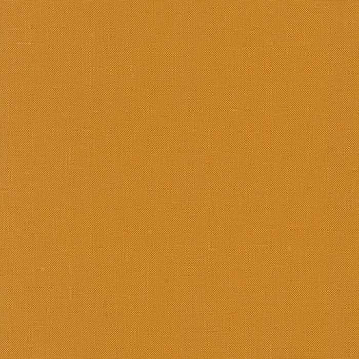 Kona Yarrow Gold Solid Robert Kaufman Cotton Fabric Kona-Yarrow-K001-1478