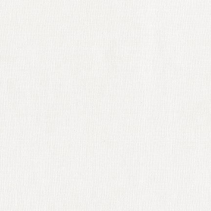 (SOLD PER BOLT) Kona 60 Snow Solid Robert Kaufman Cotton Fabric Kona60-Snow-K004-1339-FB