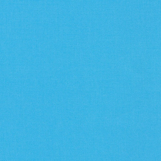 Kona Alegria Blue Blender Solid Robert Kaufman Cotton fabric Kona-Algeria K001-405