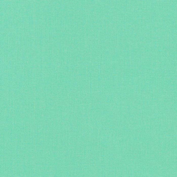 Kona Aloe Turquoise Solid Robert Kaufman Cotton Fabric Kona-Aloe-K001-197