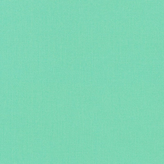 Kona Aloe Turquoise Solid Robert Kaufman Cotton Fabric Kona-Aloe-K001-197