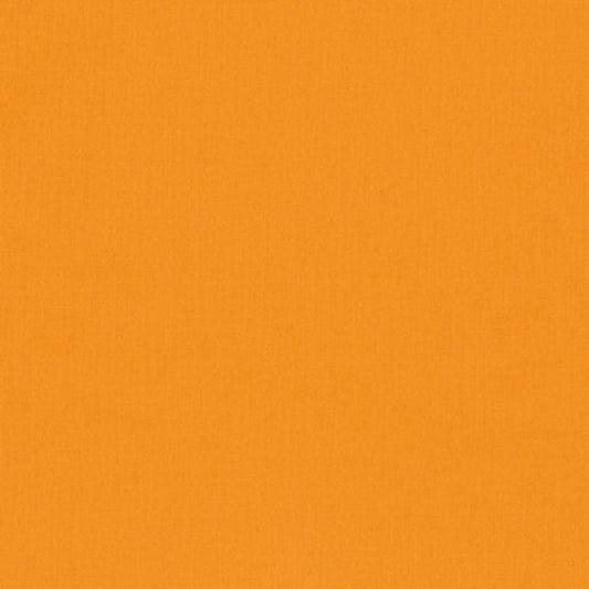 Kona Amber Orange Solid Robert Kaufman Cotton Fabric Kona-Amber K001-1479
