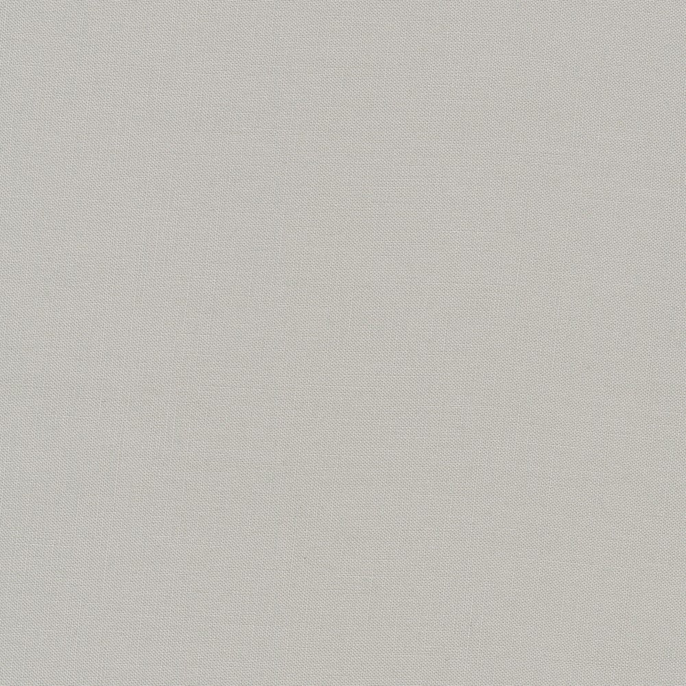 Kona Ash Gray Solid Robert Kaufman Cotton Fabric Kona-Ash-K001-1007