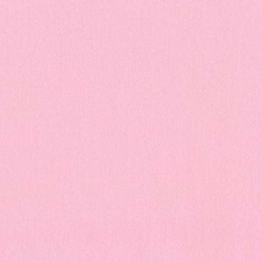 Kona Baby Pink Solid Robert Kaufman Cotton Fabric Kona-BPink K001-189