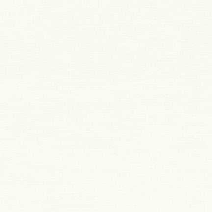 (SOLD PER BOLT) Kona Bleach White Prepared For Dye PFD Solid Robert Kaufman Cotton Fabric Kona60-PFD-K004-1287-FB