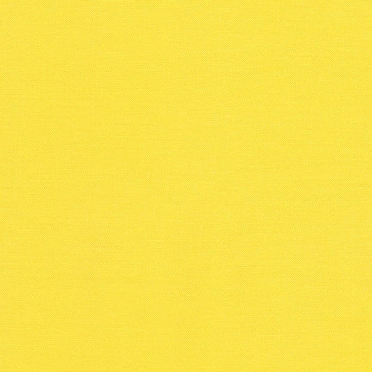 Kona Bright Idea Yellow Solid Robert Kaufman Cotton Fabric Kona-BrightIdea-K001-838