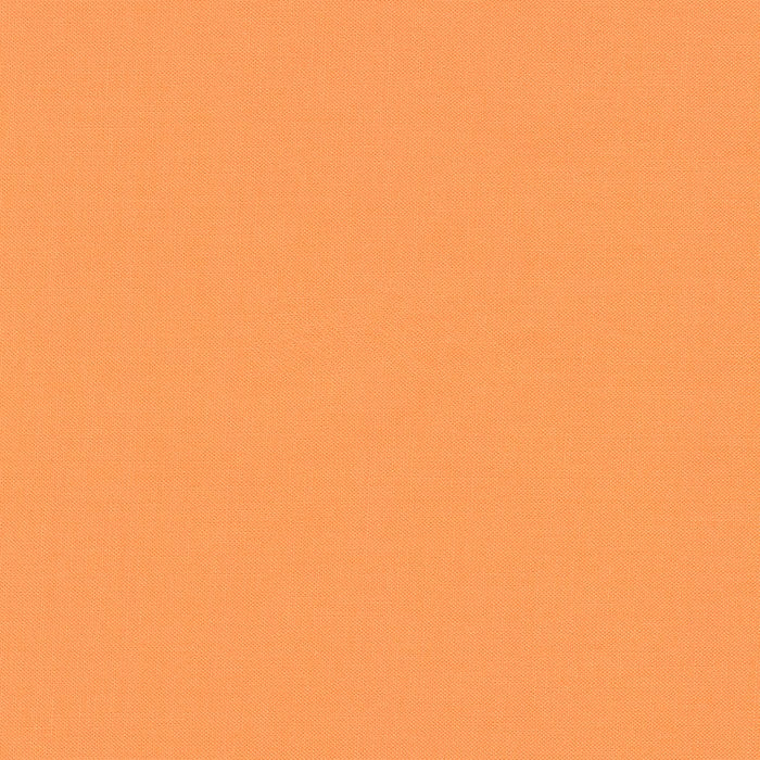 Kona Cantaloupe Solid Robert Kaufman Cotton Fabric Kona-Cantaloupe-K001-59