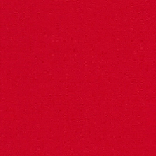 Kona Cardinal Red Solid Robert Kaufman Cotton Fabric Kona-Cardinal-K001-1063