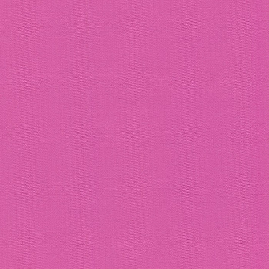 Kona Gumdrop Pink Solid Robert Kaufman Cotton Fabric Kona-Gumdrop-K001-489