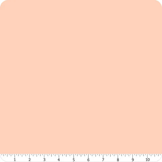 Kona Ice Peach Solid Robert Kaufman Cotton fabric