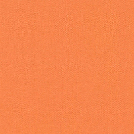 Kona Mango Solid Robert Kaufman Cotton Fabric Kona-Mango-K001-192