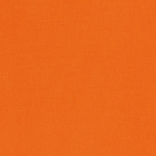 Kona Marmalade Orange Solid Robert Kaufman Cotton Fabric Kona-Marmalade-K001-1848