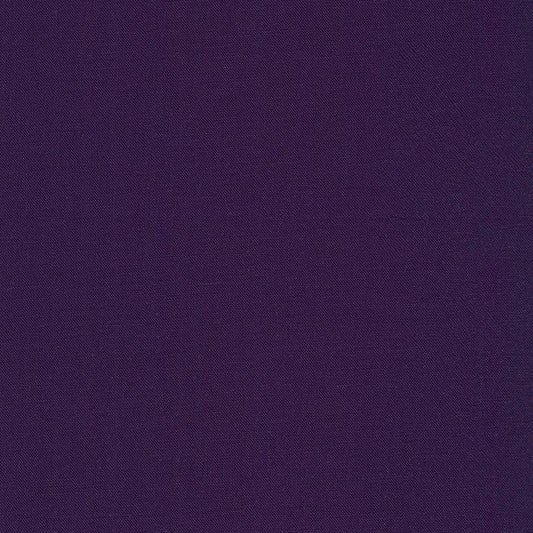 Kona Midnight Purple Solid Robert Kaufman Cotton fabric Kona-Midnight K001-1232