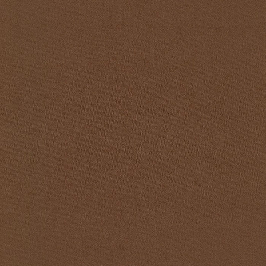 Kona Mocha Brown Solid Robert Kaufman Cotton Fabric Kona-Mocha-K001-1237